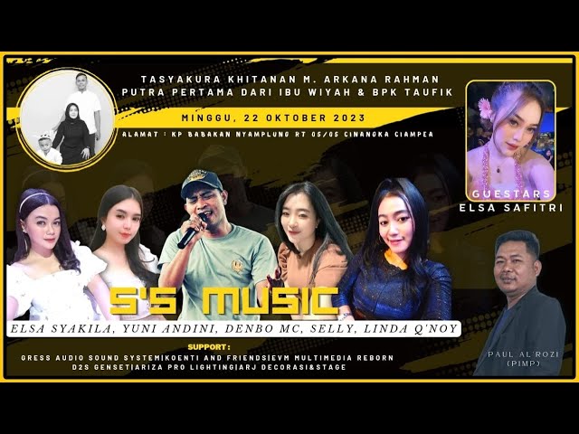 🔴🔵 LIVE STREAMING SS MUSIC - MINGGU  22  OKTOBER 2023 class=