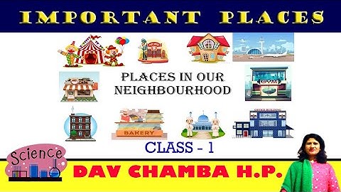 IMPORTANT PLACES LESSON 14 CLASS 1