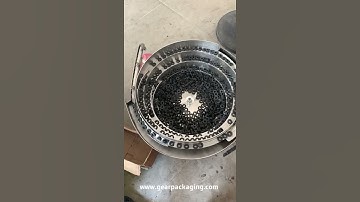 Automatic plastic rubber ring part vibrating sorting bowl machine feeding bowl