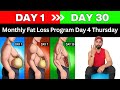 Day 4: Shoulders, Cardio &amp; Core | Fat Loss Workout (Gym Based)