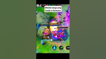 Grabe Talaga yong New Combo ni Guinevere. Effective  #mlbb #ml #freeskin #highlights #guinevere
