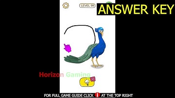 Braindom Draw Puzzle Sketch LEVEL 99 Answer