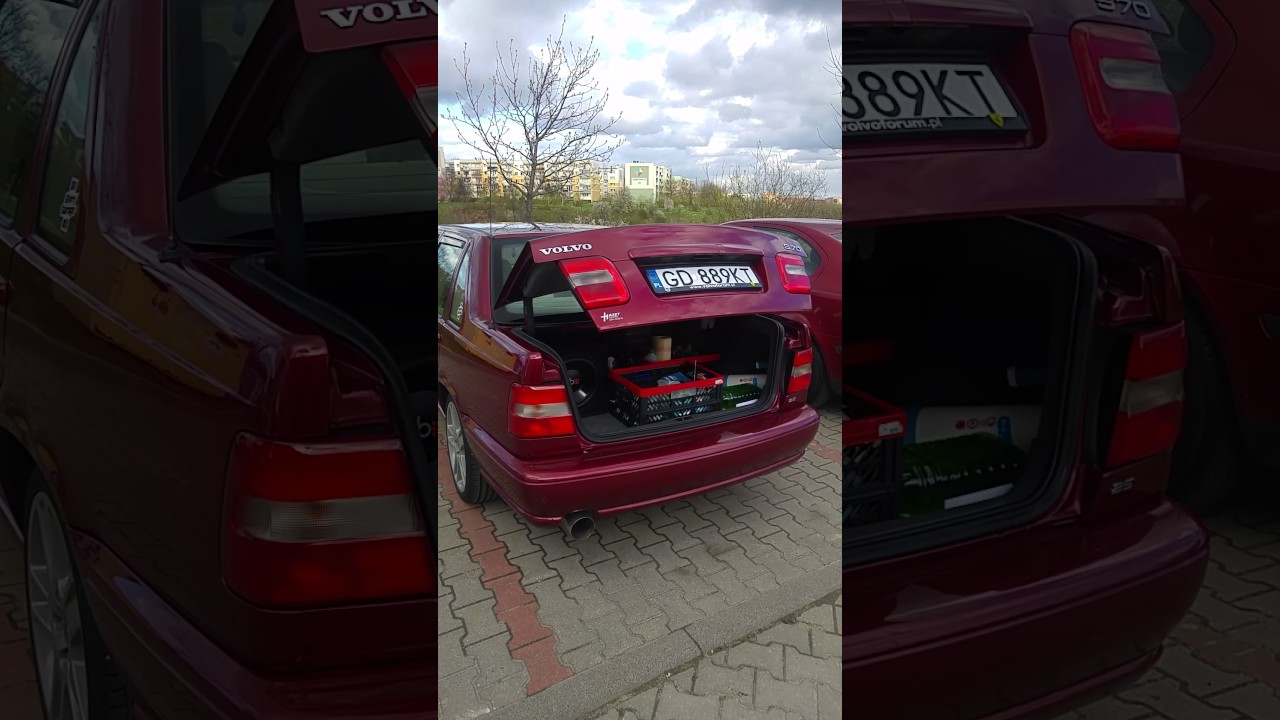 Volvo S70 automatyczne otwieranie klapy bagażnika / auto