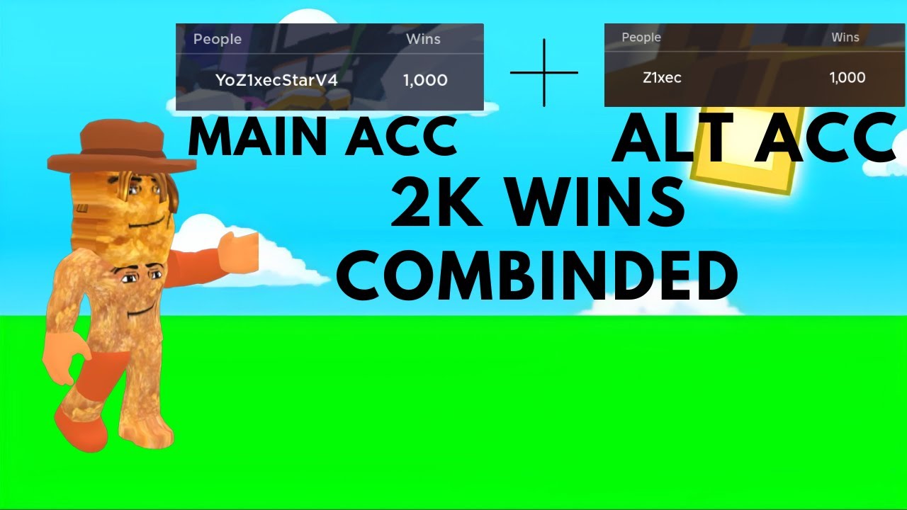 I Got 1K Wins On My Alt (2K wins combined) ROBLOX BEDWARS - YouTube