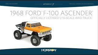 Vaterra 110 1968 Ford F-100 Ascender 4Wd Bnd