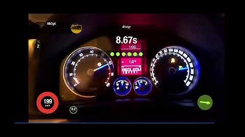 golf gti mk5 k04 stage 3 revo + methanol 100-200. records 8.51. dragy