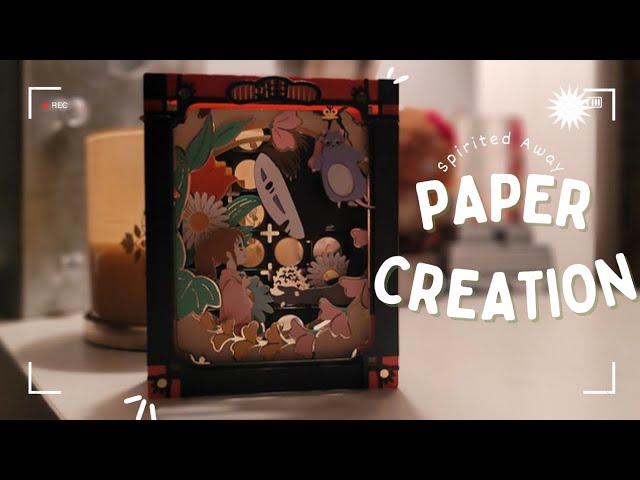 Staying Up All Night to Make a DIY Spirited Away Paper Theatre