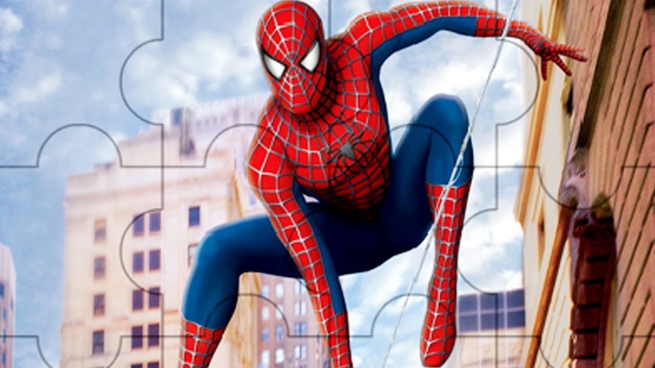 sarcoma Regaño frecuentemente Spiderman Puzzle Game Hombre Araña Rompecabezas - YouTube