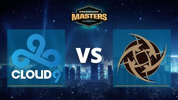 Cloud9 vs NiP - DreamHack Masters Las Vegas 2017 - Dzień 3 - Mapa 2