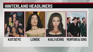 Lineup for 2026 Hinterland Music Festival announced