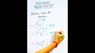 Square Trick For Fraction