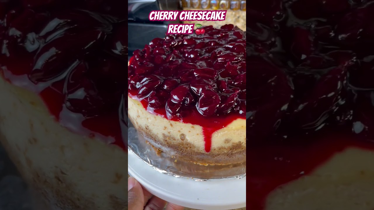 Check out this cherry cheesecake recipe on our page 