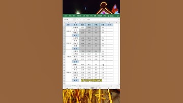 3秒隔行求和#文员 #办公技巧 #EXCEL #职场 #每天学习一点点 #办公技巧 #excel技巧 #officesoftware