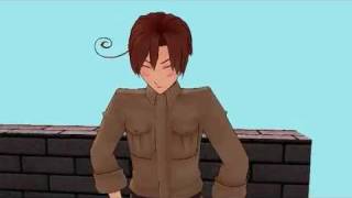 [MMD x APH] Romano Won't Say He's in Love