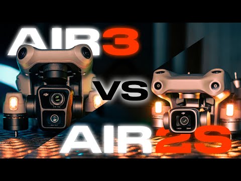 Видео: Сравнение DJI Air 3 и DJI Air 2S - Что выбрать?