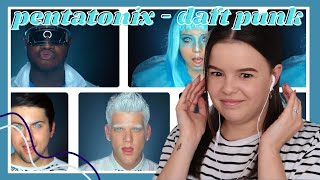 Pentatonix - Daft Punk Medley Reaction | Carmen Reacts