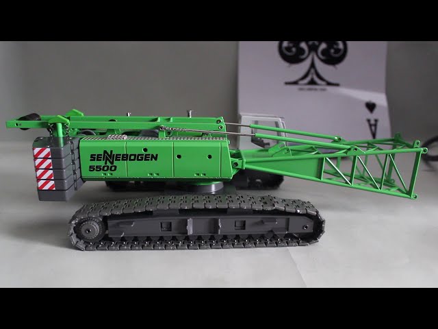 自動車 sennebogen5500 SL CONRAD 1/50 1:50 Conrad Sennebogen 5500 Starlifter Unboxing [July 2020