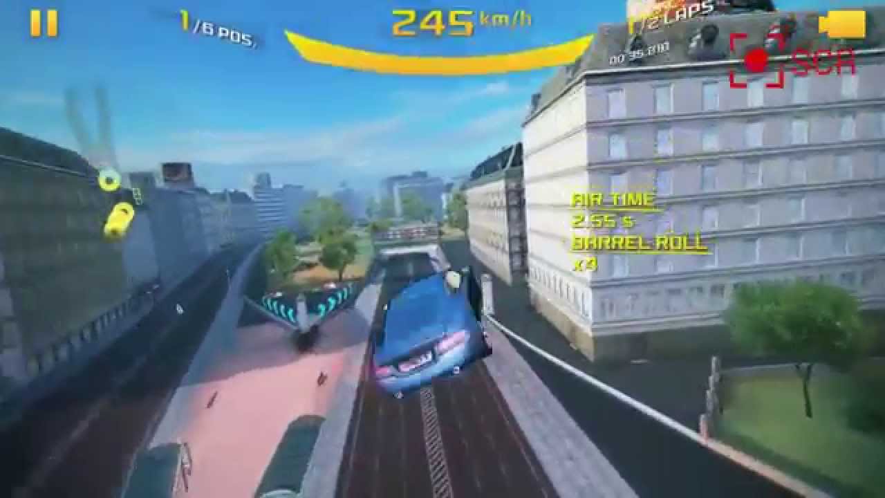 Asphalt 8 Barrel Roll X5 Youtube