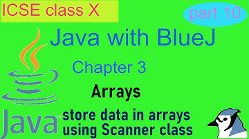 Java with BlueJ Class X Chapter 3 part 5