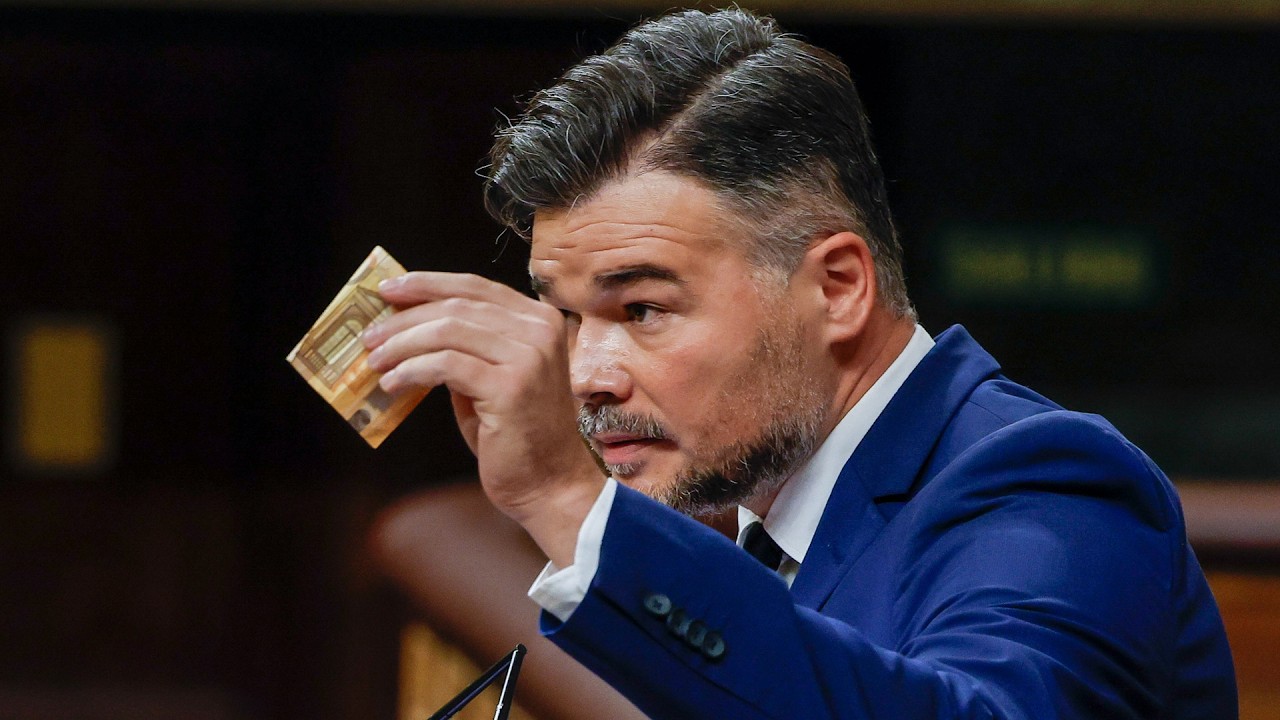 Rufián, a Junts: "Visca Catalunya lliure de vostès"
