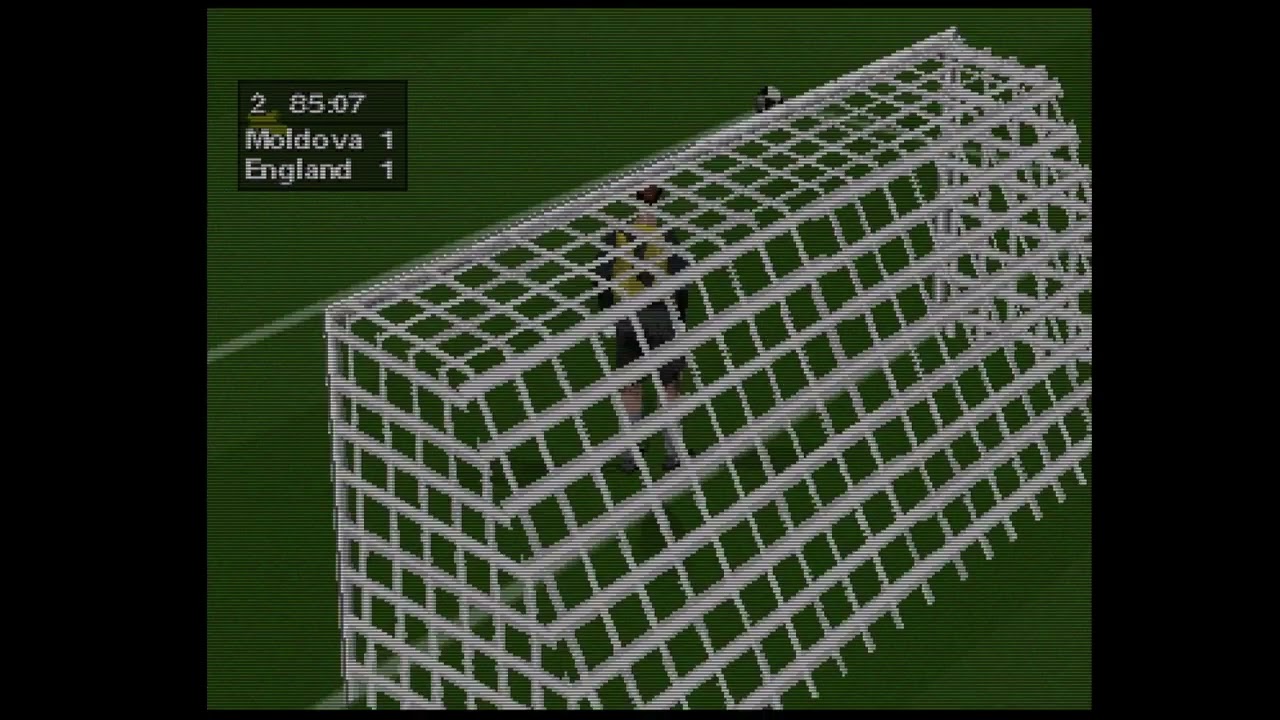 Fifa Road To The World Cup 98 - Sega Saturn - Intro & Gameplay