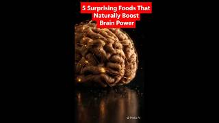 5 Surprising Foods That Naturally Boost Brain Power #shorts