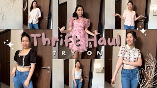 Tweed Series | Thrift Haul Review & Try On #thriftwithme
