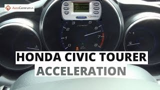 Honda Civic Tourer 1.8 i-VTEC 142 hp - acceleration 0-100 km/h