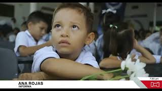 Noticias RCN- Pupitres Fabricados en Plástico Reciclado - Purificación Tolima