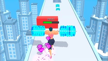 Weight Runner 3D Gameplay Level 16-20 (Android, iOS)