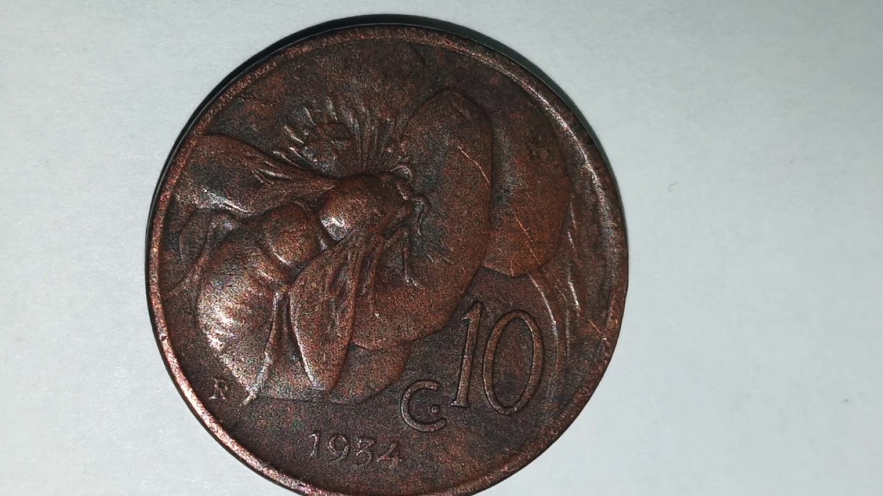 Rare 10cent 1934 italian old coin worth 💰