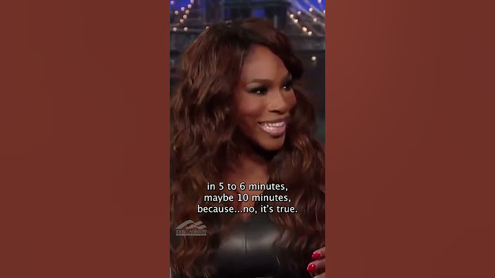 Serena Williams CONFIRMS Men's And Women's Sports Are Different