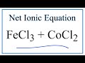 Chemical Reactions and Solubility Concepts