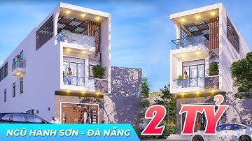 Sở Hữu Ngay Mẫu Nhà Ống 3 Tầng Giá 2 Tỷ Mang Phong Cách Hiện Đại Được Kisato Thiết Kế Tại Đà Nẵng