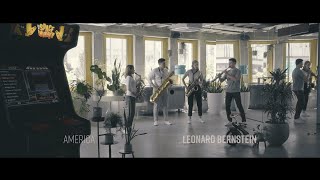 Bernstein - West Side Story America Multiphonic Saxophone Quartet