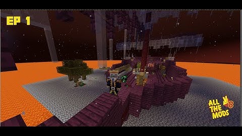 All the mods Volcano block Episode 1