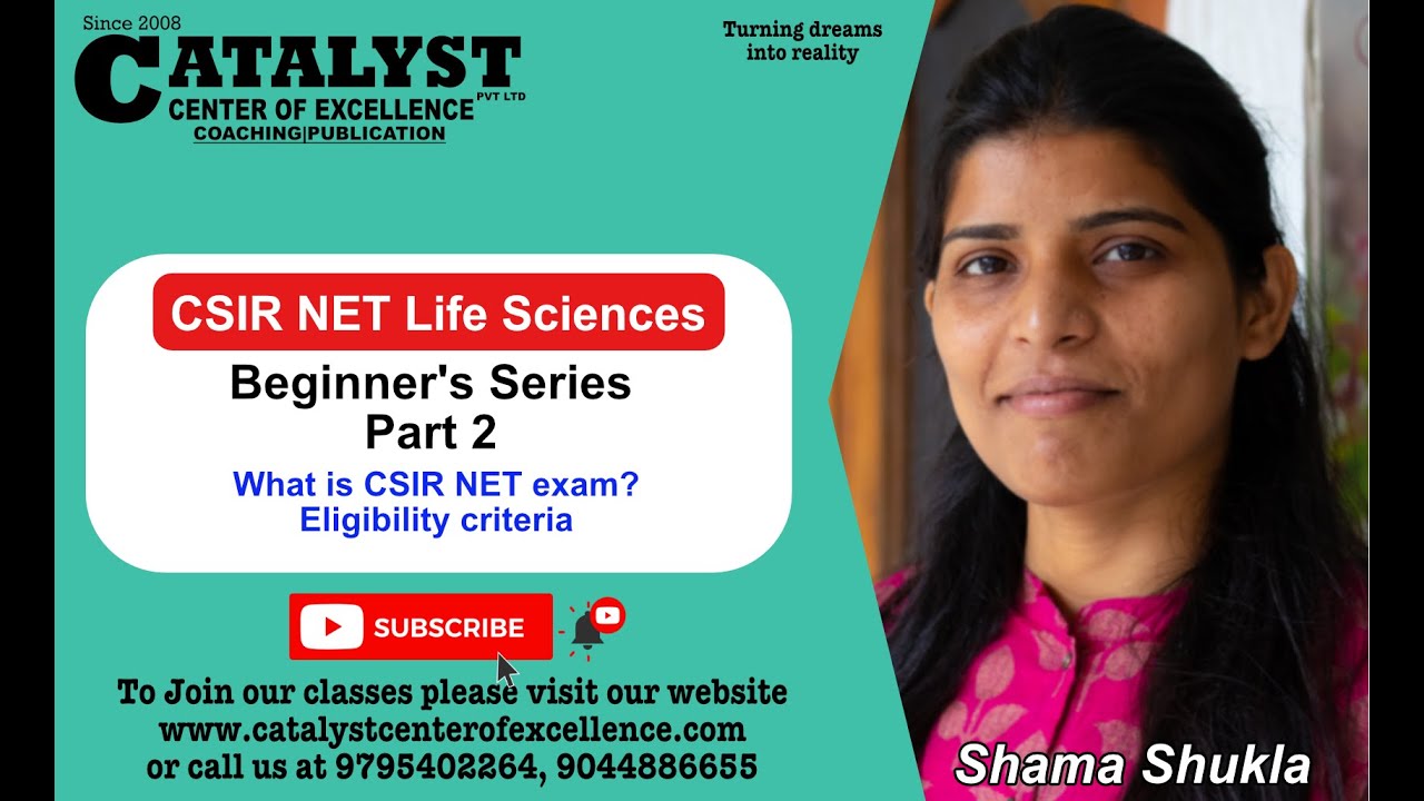 CSIR NET Life Sciences Beginner’s Series Part 2 What is CSIR NET exam