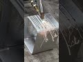 What color is laser welded aluminum?#laser #laserbrother #laserweldingmachine #laserwelding