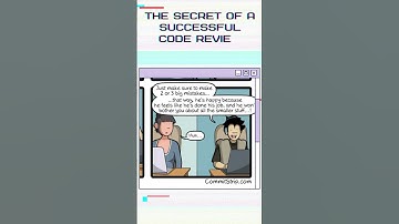 The secret of a successful code review