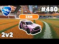 Zen ranked 2v2 pro replay 480  rocket league replays