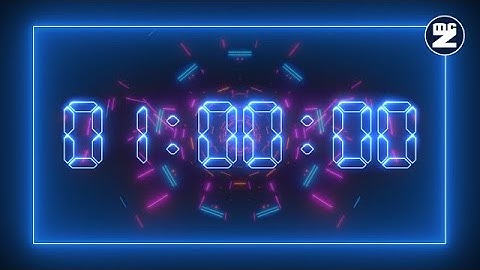 ⏳ HD 1 minute timer #Countdown 60 seconds #Timer - ⏱ Timer 60 seconds with music - 60 秒倒數