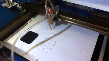 DXF to G-code for Co2 Laser (By TOMTOM )   Circle & Arc & Line Test !!!
