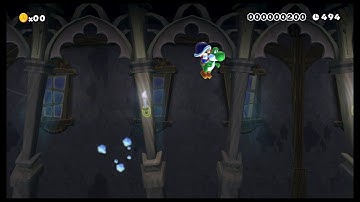 Yoshi bonking mid-air shelljump
