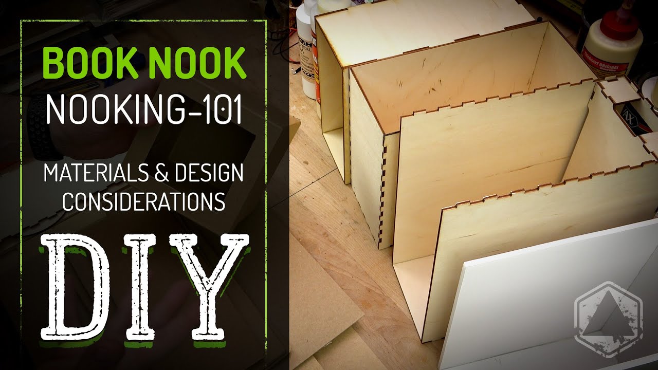 BUILDING a BOOK NOOK from Scratch 