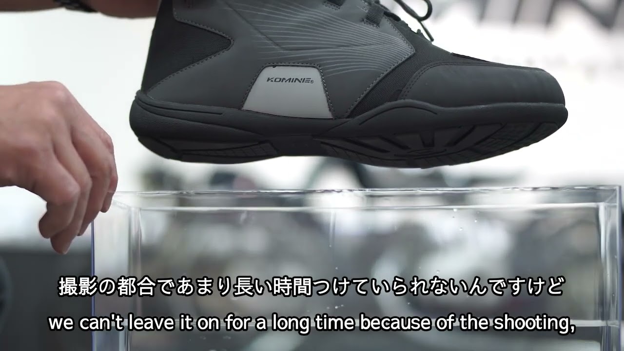 Product Review with Subtitles: BK-088 Waterproof Riding Shoes