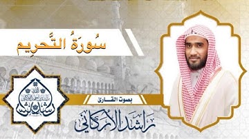 سورة التحريم / القارئ : راشد الأركاني