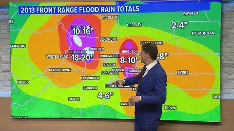 Looking back at the floods of 2013