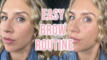 3 Step Fluffy Brow Routine - amazing products under £12