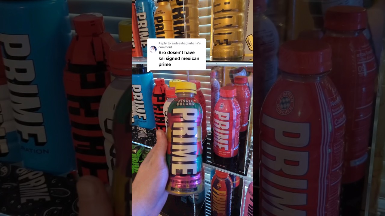 RARE KSI signed PRIME Hydration Piñata Colada Flavour 