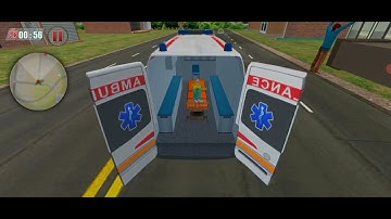 Ambulance Robot City Rescue #2 - Android Gameplay